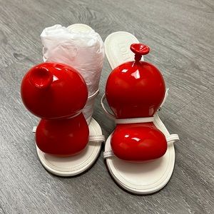 Loewe Leather Balloon 100 Sandals